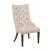 Commonwealth Byron/Higgins Round Wood Extendable Dining Room Set