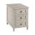 Domaine Rectangular Wood Chairside Chest w/3 Drawers
