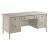 Domaine Rectangular Wood Junior Executive Desk w/5 Drawers