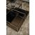 Cleo Square Wood/Glass/Metal Coffee Table
