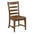 Kafe Ladder Wood/Fabric Back Chair