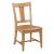 Kafe Splat Wood/Fabric Back Chair