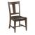 Kafe W44-inch Round Wood Quad Dining Room Set