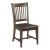 Kafe Rake Wood/Fabric Back Chair