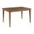 Kafe W60-inch Rectangular Wood Counter Height Dining Room Set