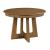 Kafe W44-inch Round Wood Pedestal Table