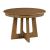 Kafe W44-inch Round Wood Pedestal Dining Room Set