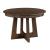 Kafe W44-inch Round Wood Pedestal Dining Room Set