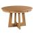 Kafe W54-inch Round Wood Pedestal Table