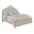 Cambric Vignette Wood Panel Bed, California King Size
