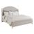 Harmony Carlyn Wood/Fabric Upholstered Bed, California King Size