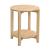 Essence Newport Round Wood End Table
