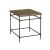 Crossroads-Hamilton Rectangular Wood/Metal End Table