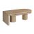 Indiya Swivel Wood Coffee Table