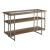 Ingrid Rectangular Wood/Glass/Metal Sofa Console Table