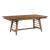 Abode Zane Trestle Rectangular Wood Extendable Dining Room Set