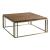Brighton Acquisitions Square Wood/Metal Coffee Table