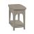 Milan Avery Rectangular Wood Chairside Table