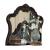 Abutilon Wood Mirror