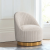 Leela Swivel Chenille Accent Chair 