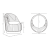 Leela Swivel Chenille Accent Chair 