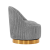 Leela Swivel Chenille Accent Chair 