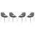 Asbury Polypropylene Dining Chair (Set of 4)