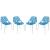 Asbury Polypropylene Dining Chair (Set of 4)