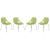 Asbury Polypropylene Dining Chair (Set of 4)