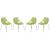 Asbury Polypropylene Dining Chair (Set of 4)