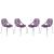 Asbury Polypropylene Dining Chair (Set of 4)