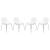Asbury Polypropylene Dining Chair (Set of 4)