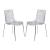 Astor Plastic Dining Chair (Set of 2)