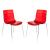 Astor Plastic Dining Chair (Set of 2)