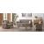 Ace Polyester Convertible Storage Loveseat