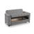 Ace Polyester Convertible Storage Living Room Set