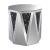 Noor Mirrored/Faux Gemstones End Table