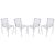 Almeda Acrylic Dining Chair (Set of 4)