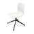 Noom 50 Polypropylene Swivel Chair w/Metal Spoke Legs
