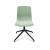 Noom 50 Polypropylene Swivel Chair w/Metal Spoke Legs