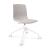 Noom 50 Polypropylene Swivel Gaslift Chair w/Castors