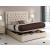 Adagio Microfiber Storage Platform Bed, Queen Size