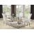 Adelle Rectangular Glass Dining Table