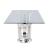 Adelle Rectangular Glass Dining Table