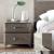 Maia FLAT 2-Drawer Mini Nightstand w/Maia Handles