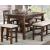Fredonia Wood Storage Counter Height Dining Set