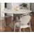 Vortex Metal/Ceramic Round Dining Table