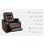 Composer Polyester/PU Power Recliner w/Ambient Blue LED Lighting