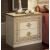 Aida Wood Veneer Nightstand w/2 Drawers