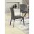 Aida Contemporary Curved Back PU Side Chair